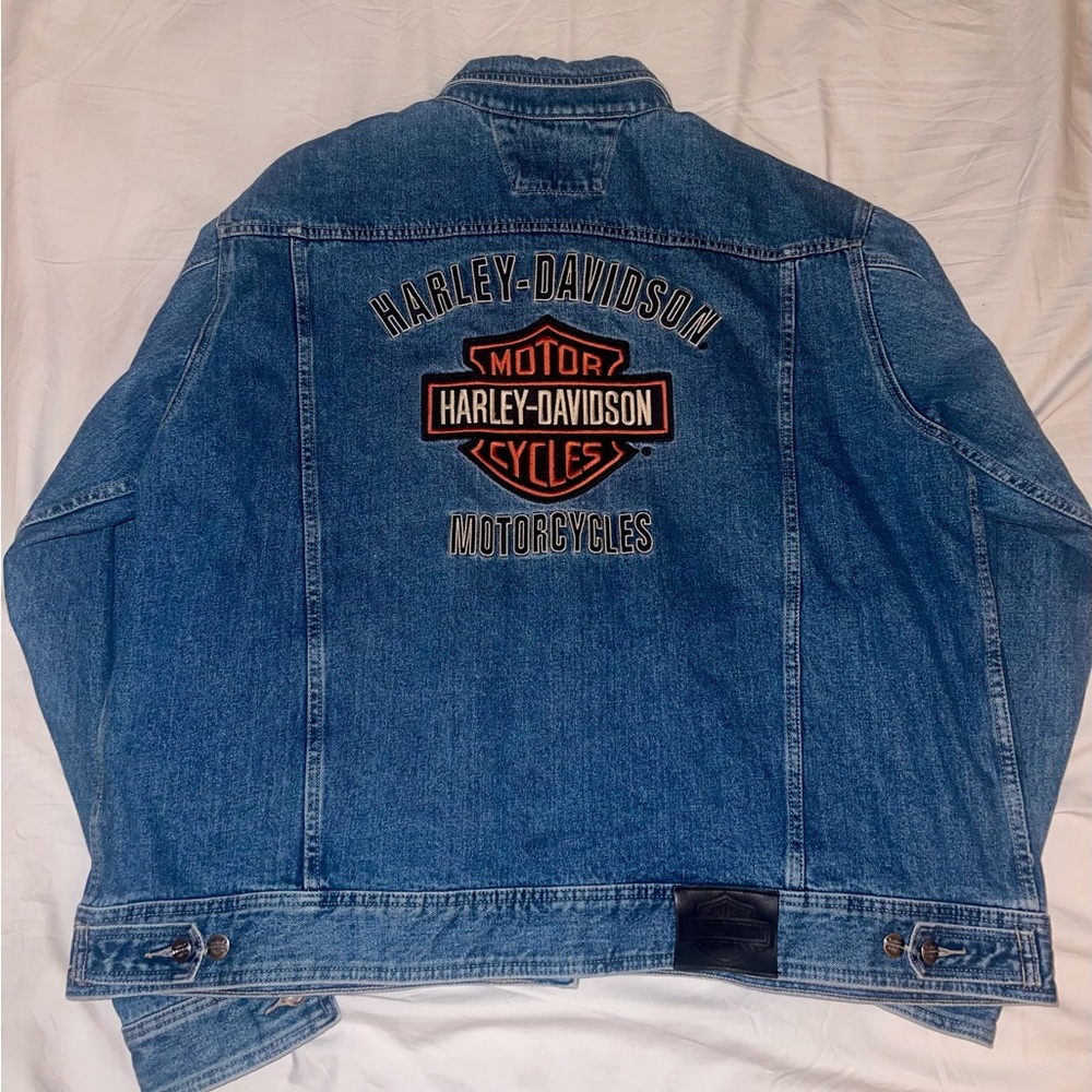 Vintage Harley Davidson Jacket Oversized look